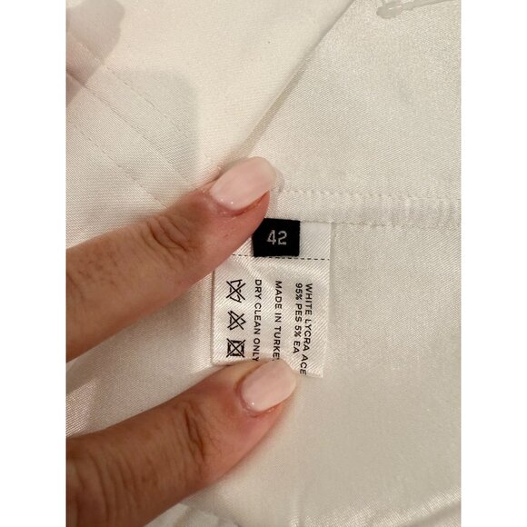 The New Arrivals by Ilkyaz Ozel - Sylvia Dress in Flat White  NWOT - Size XL - Picture 7 of 9